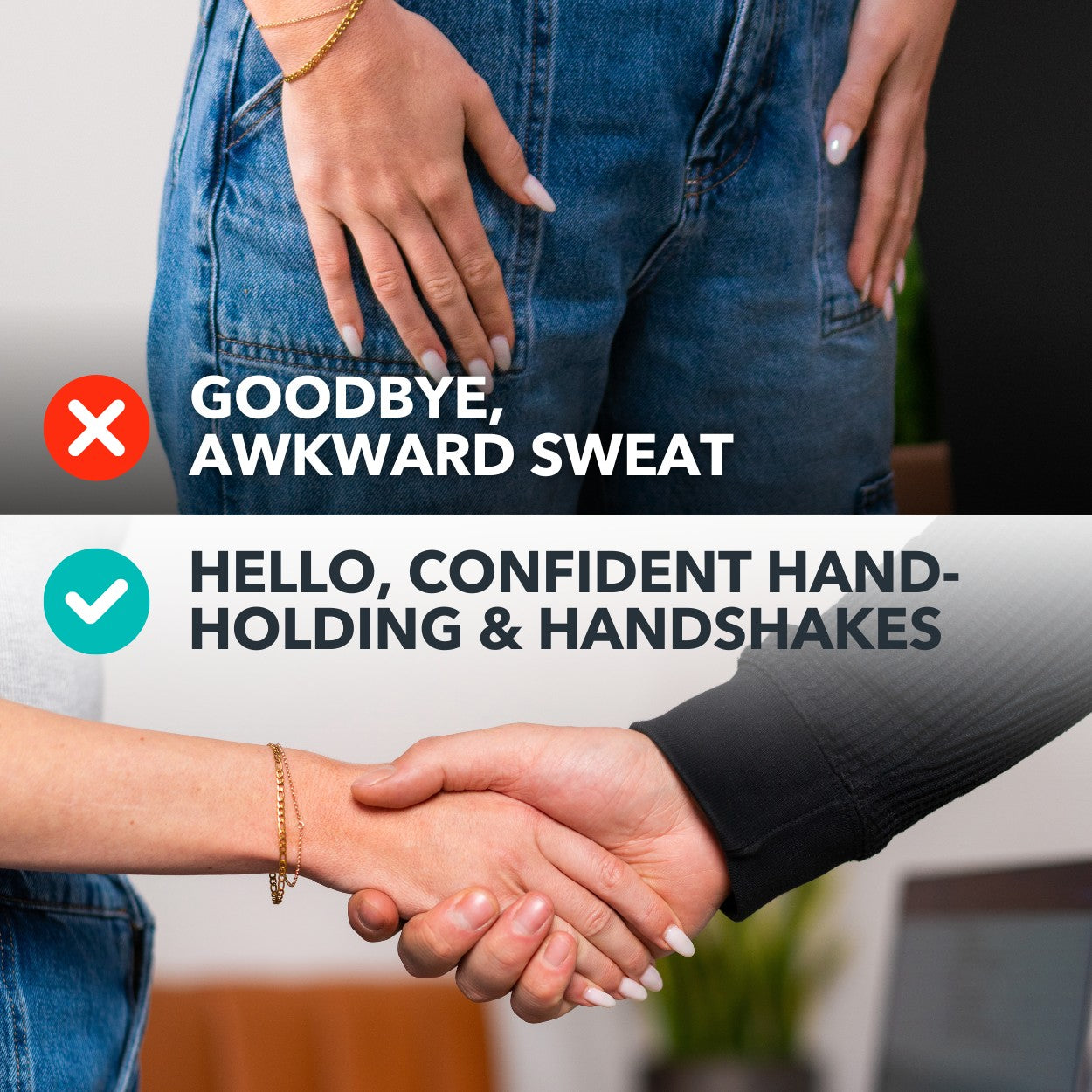 Antiperspirant for Hands [Quick Dry] - B2G1