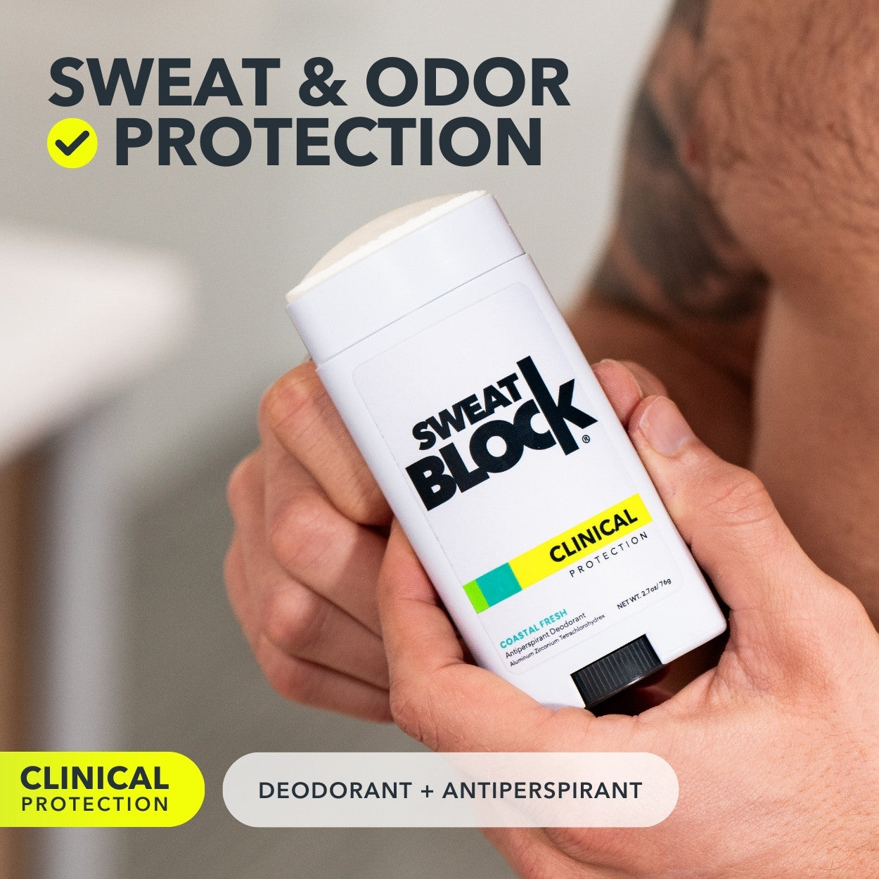 Clinical Deodorant + Antiperspirant [48hr] - B2G1