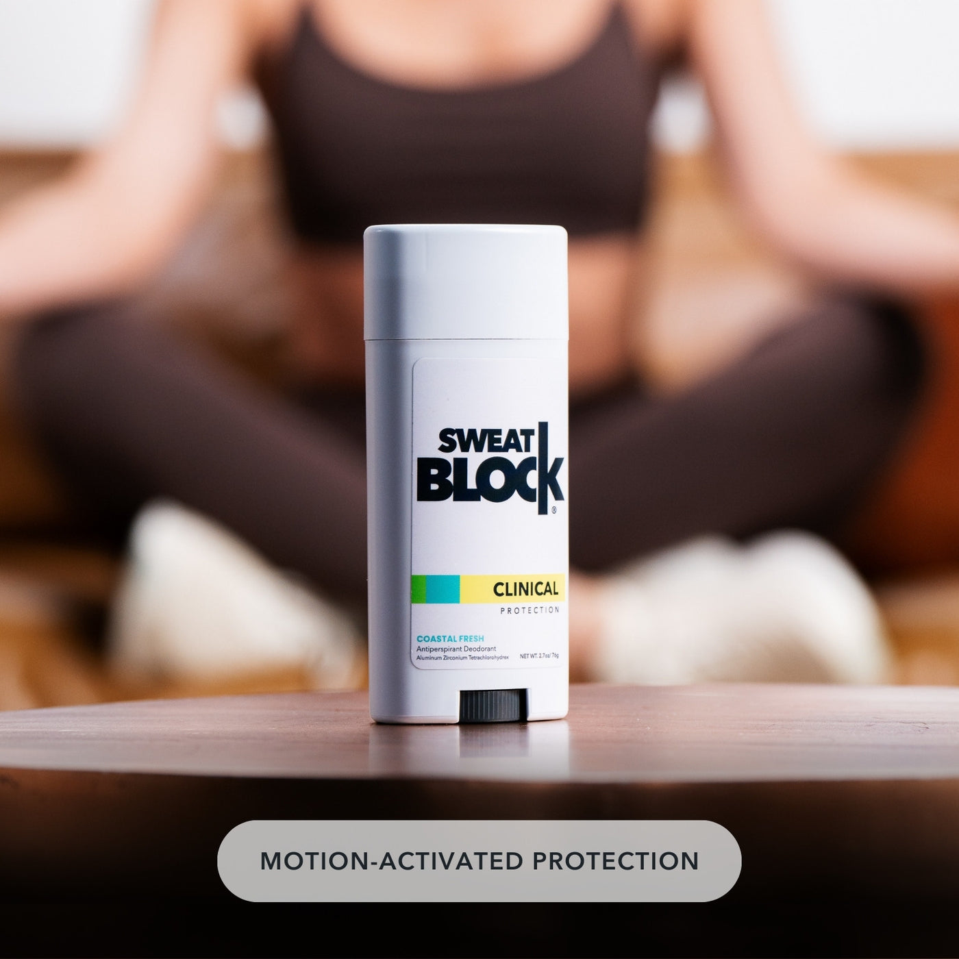 motion activated deodorant antiperspirant