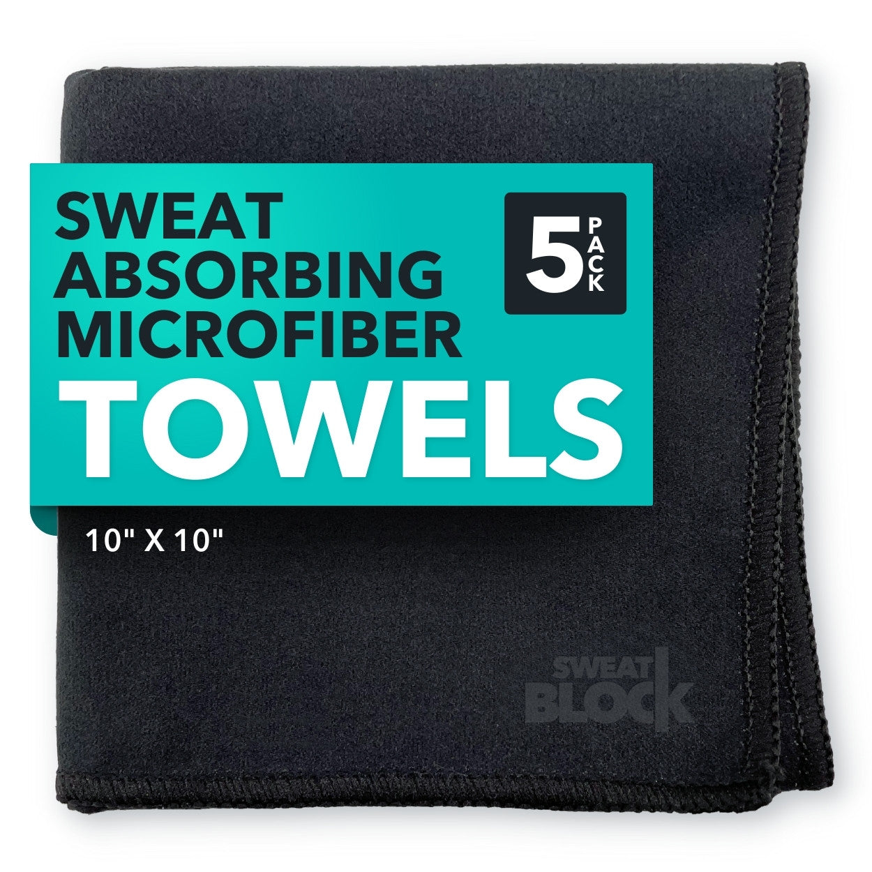 Microfiber Sweat Towels - 5pk