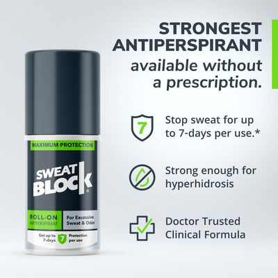 doctor trusted roll-on antiperspirant from sweatblock