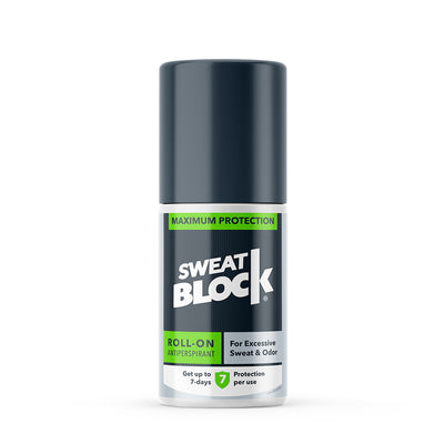 sweatblock roll-on antiperspirant for excessive odor
